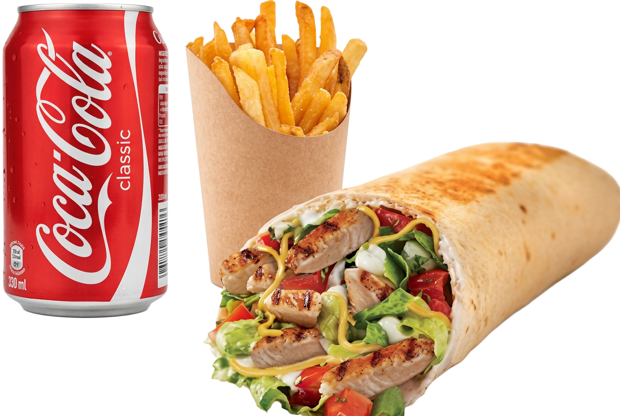 Menú Shawarma XL