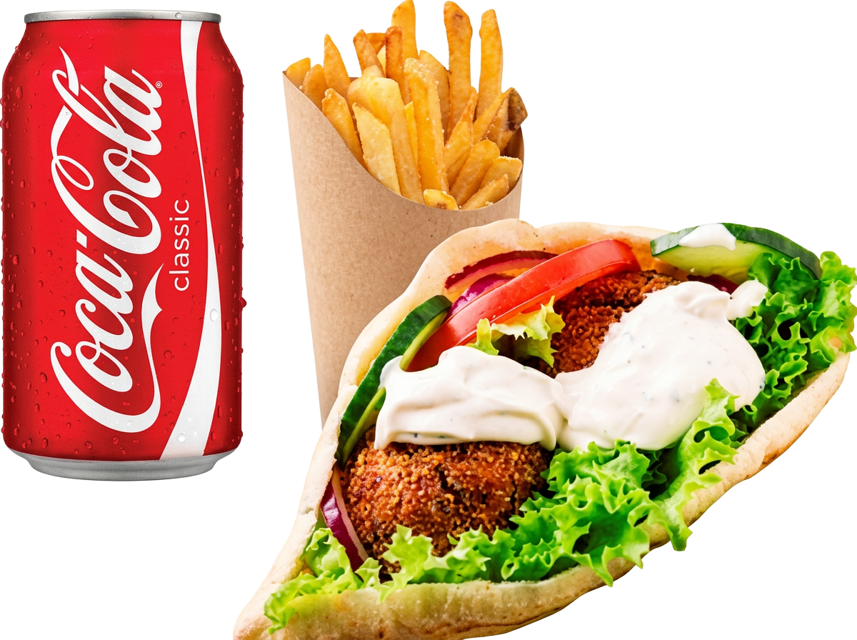 Menú Dürüm Falafel XL