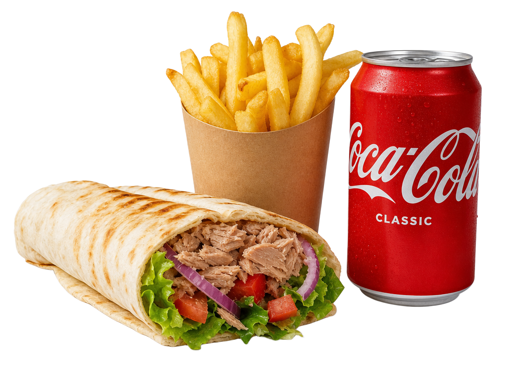 Menú Dürüm de Atún XL